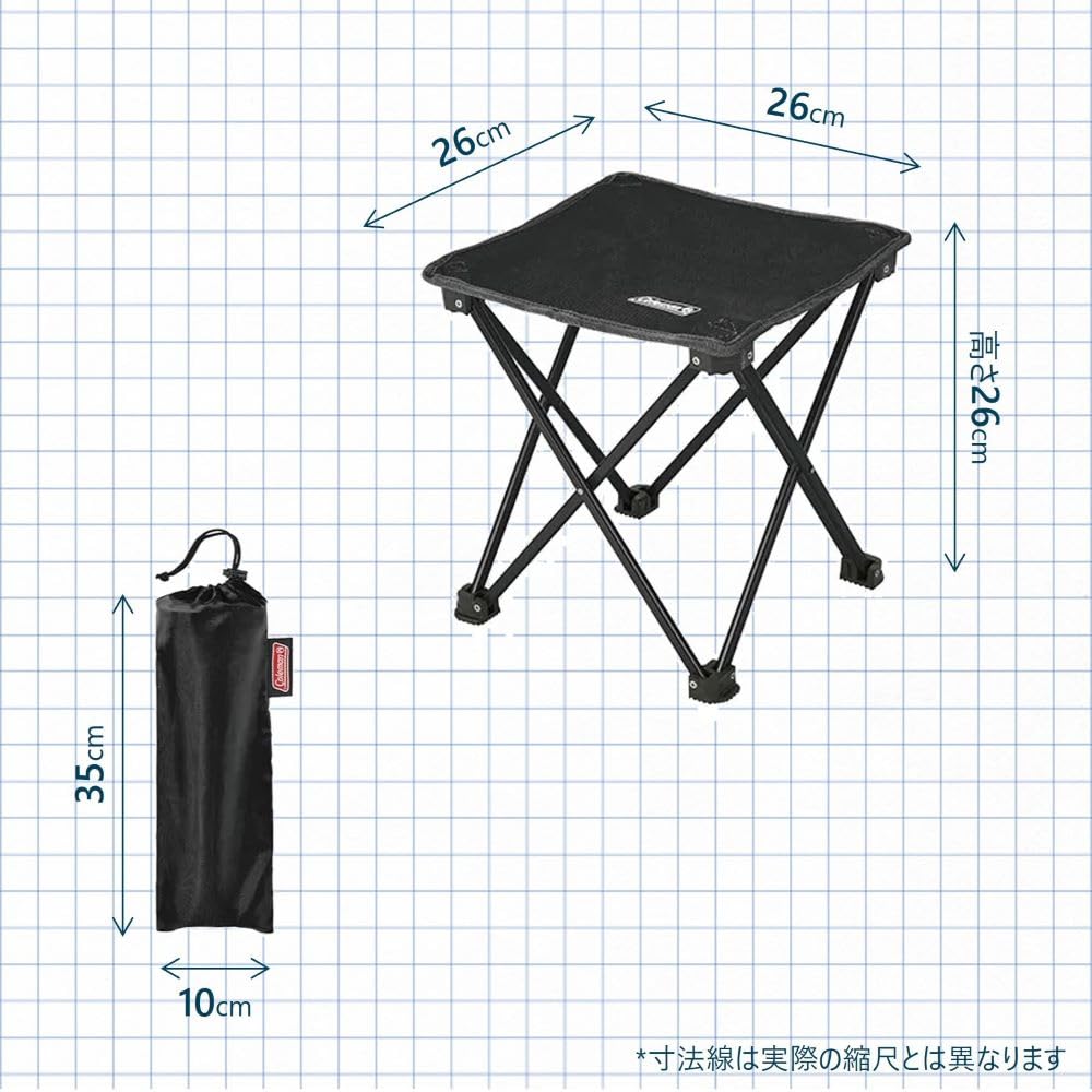 コールマン［Coleman］コンパクトトレッキングスツール2脚セット 2000023169-coleman.jpg